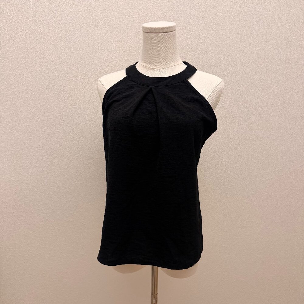 Linen Halter Tank Top